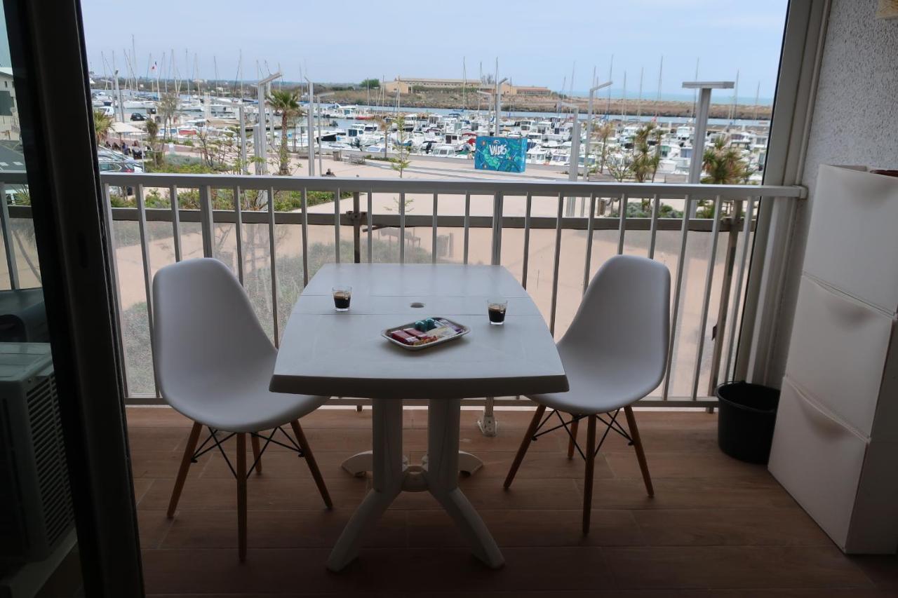 Studio Valras Vue Port Et Mer Wi-Fi Gratuit Exterior foto